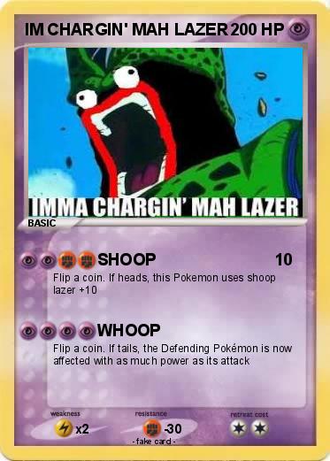Pokemon IM CHARGIN' MAH LAZER