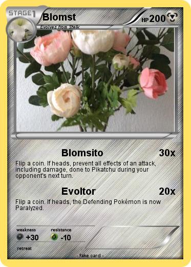 Pokemon Blomst