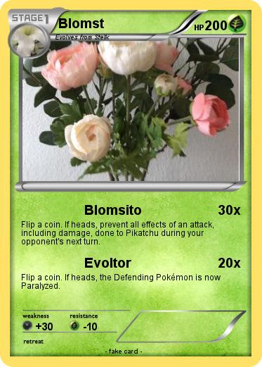 Pokemon Blomst