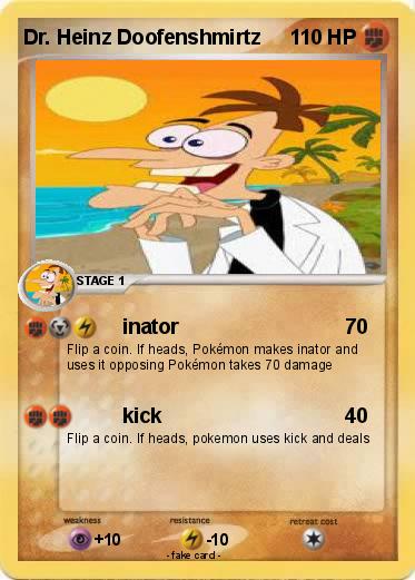 Pokemon Dr. Heinz Doofenshmirtz