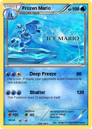 Pokemon Frozen Mario