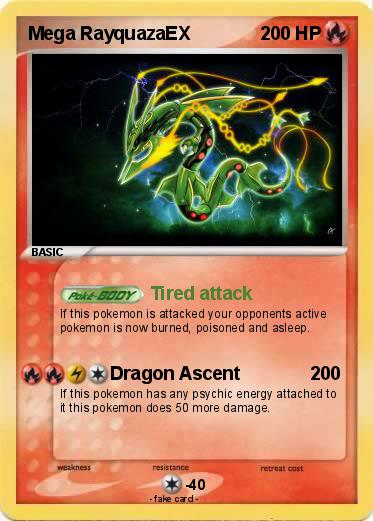 Pokemon Mega RayquazaEX