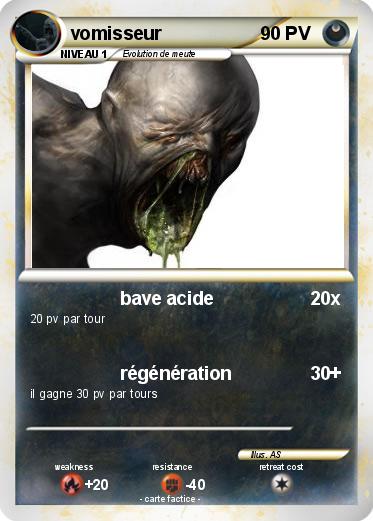 Pokemon vomisseur