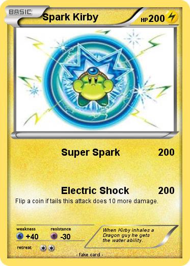 Pokemon Spark Kirby