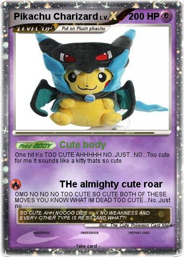 Pokemon Pikachu Charizard