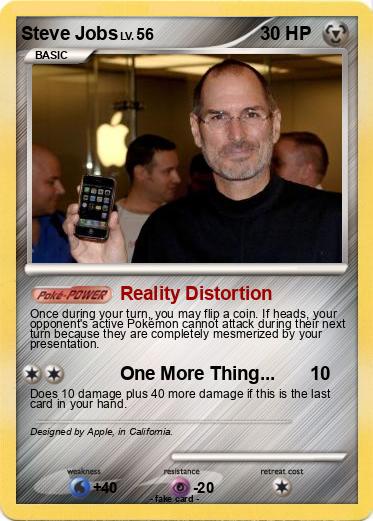 Pokemon Steve Jobs