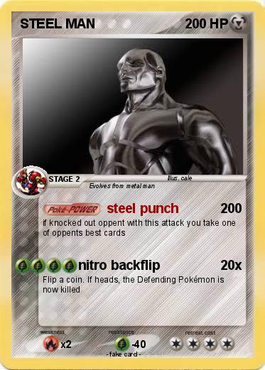 Pokemon STEEL MAN