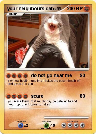 Pokemon your neighbours cat