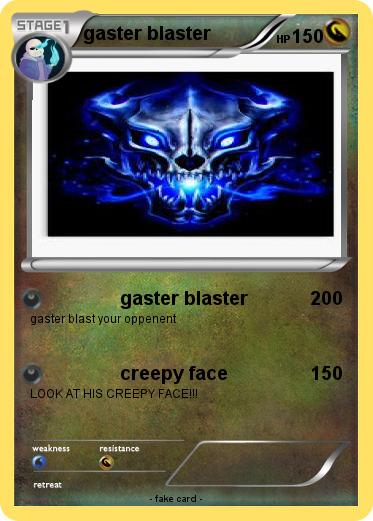 Pokemon gaster blaster