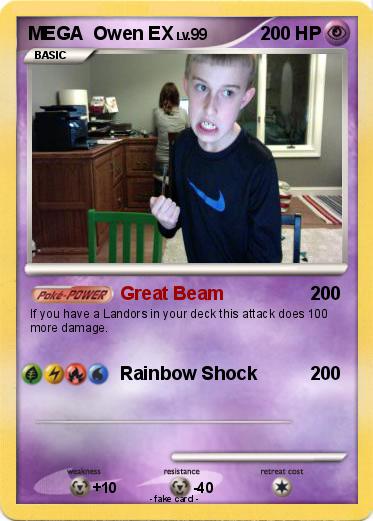 Pokemon MEGA  Owen EX