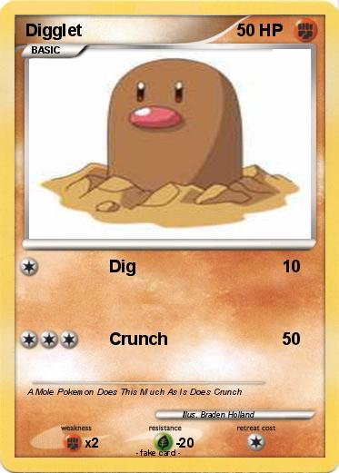 Pokemon Digglet