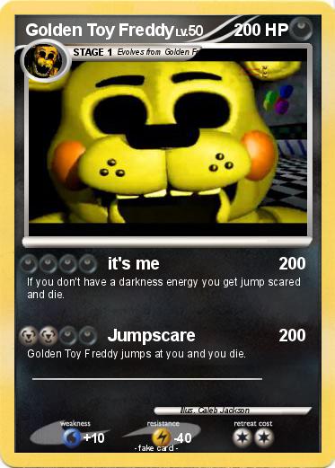 Pokemon Golden Toy Freddy