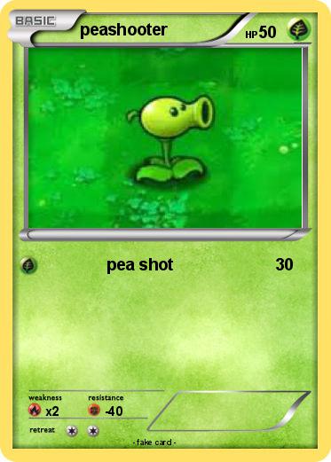 Pokemon peashooter