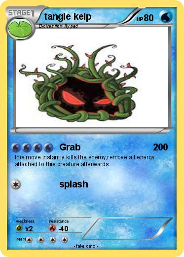 Pokemon tangle kelp