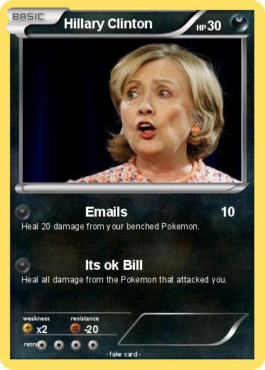 Pokemon Hillary Clinton