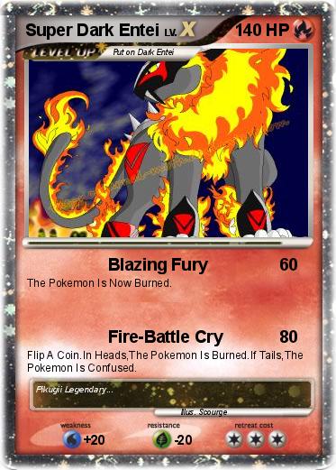 Pokemon Super Dark Entei