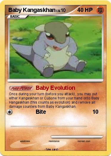 Pokemon Baby Kangaskhan
