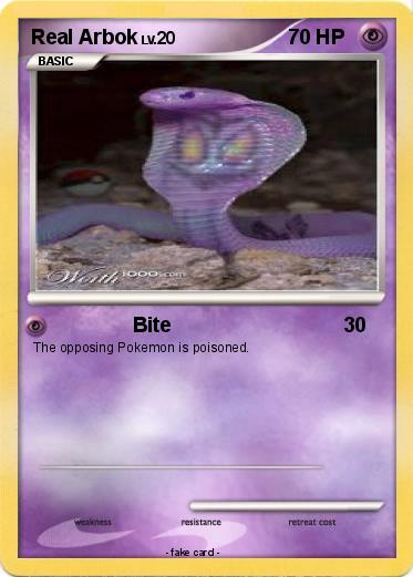 Pokemon Real Arbok