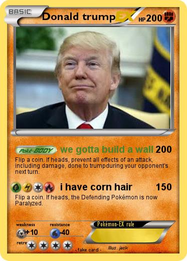 Pokemon Donald trump
