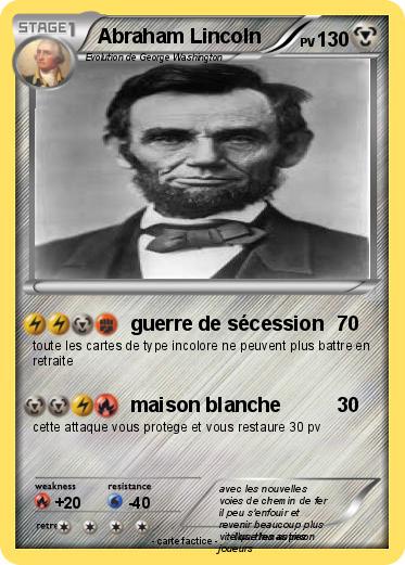 Pokemon Abraham Lincoln