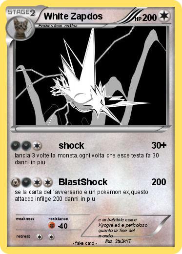 Pokemon White Zapdos