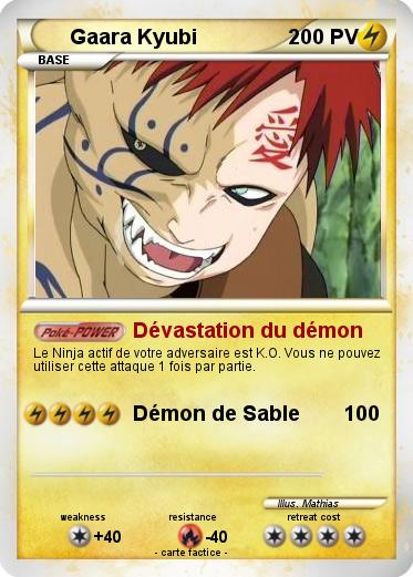 Pokemon Gaara Kyubi
