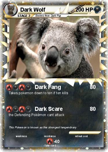 Pokemon Dark Wolf