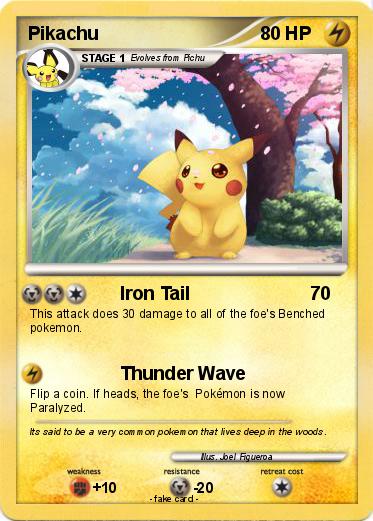 Pokemon Pikachu