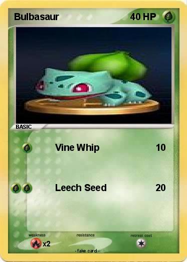 Pokemon Bulbasaur