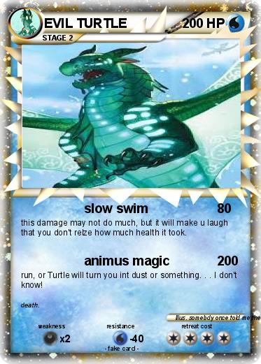 Pokemon EVIL TURTLE
