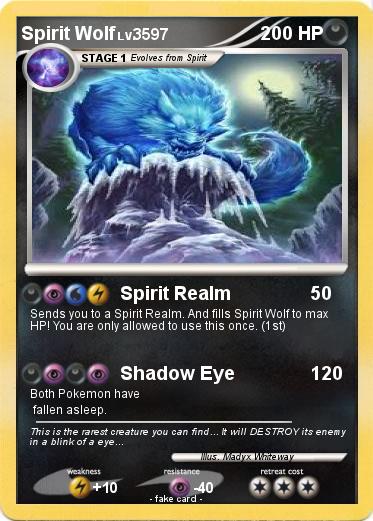 Pokemon Spirit Wolf