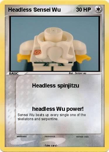 Pokemon Headless Sensei Wu