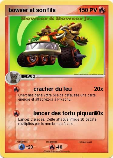 Pokemon bowser et son fils