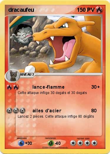 Pokemon dracaufeu