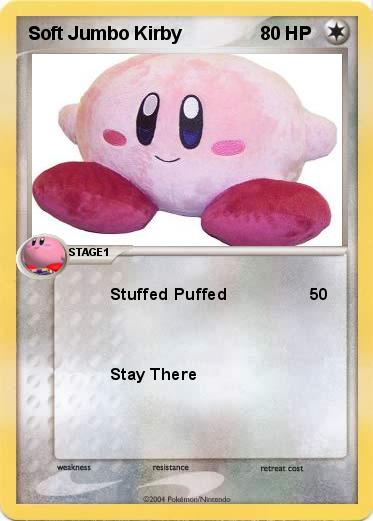Pokemon Soft Jumbo Kirby