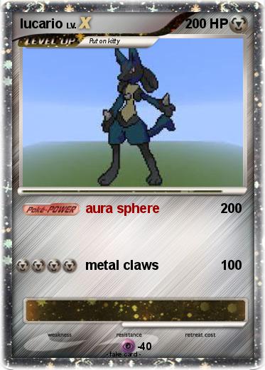 Pokemon lucario