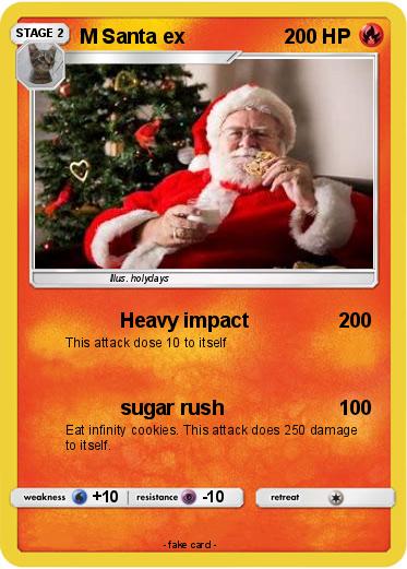 Pokemon M Santa ex