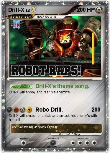 Pokemon Drill-X