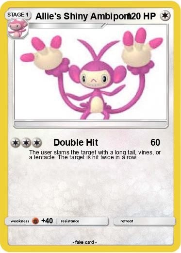 Pokemon Allie's Shiny Ambipom