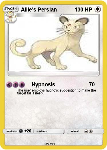 Pokemon Allie's Persian