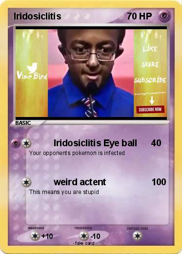 Pokemon Iridosiclitis