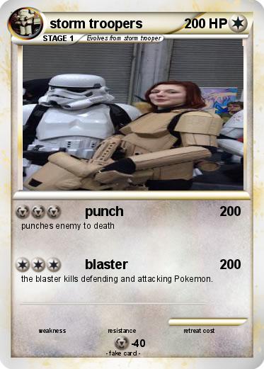 Pokemon storm troopers