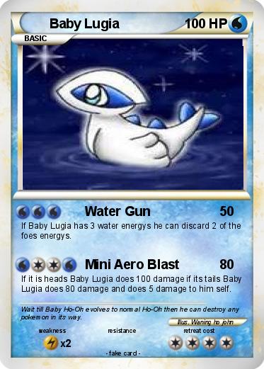Pokemon Baby Lugia