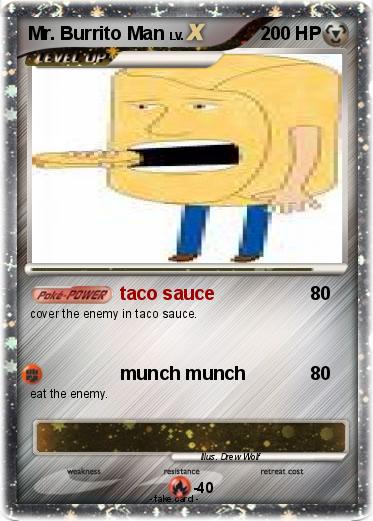 Pokemon Mr. Burrito Man