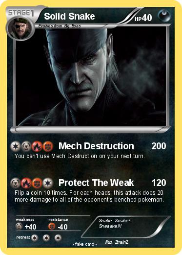 Pokemon Solid Snake