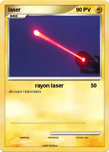Pokemon laser