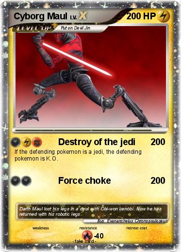 Pokemon Cyborg Maul