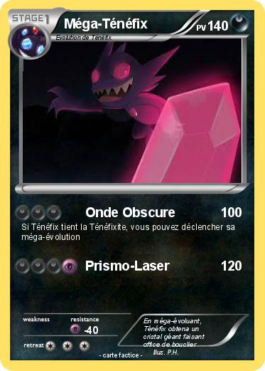 Pokemon Méga-Ténéfix