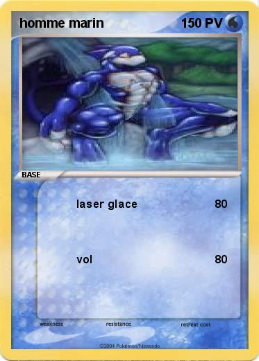 Pokemon homme marin