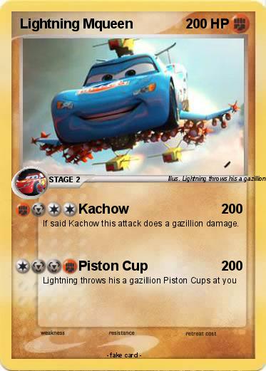 Pokemon Lightning Mqueen
